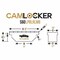 Camlocker 60 in Crossover Tool Box with Rail For Jeep Gladiator JT, Gloss Black S60LPBLRLGB - alternate 5